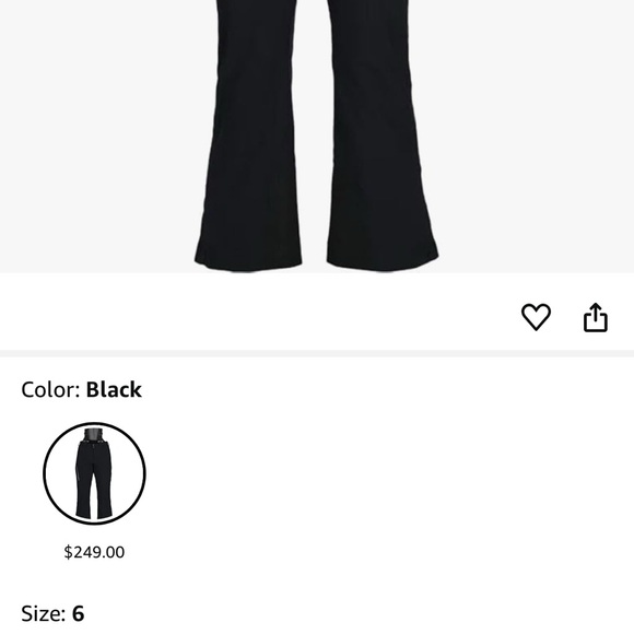 Spyder snow bibs - Picture 3 of 6